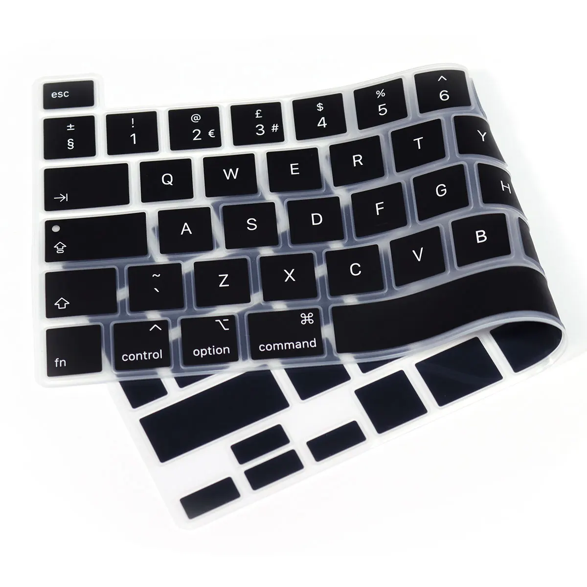 Мягкий чехол для клавиатуры Macbook new Pro 13 2020 A2338 M1 Chip EU US Силиконовая