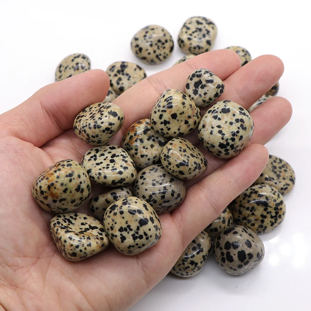 

Natural Round Dalmation Jasper Crystal Tumbled Bulk Healing Mineral Specime Gemstones Gem Raw Aquarium Decoration Gift