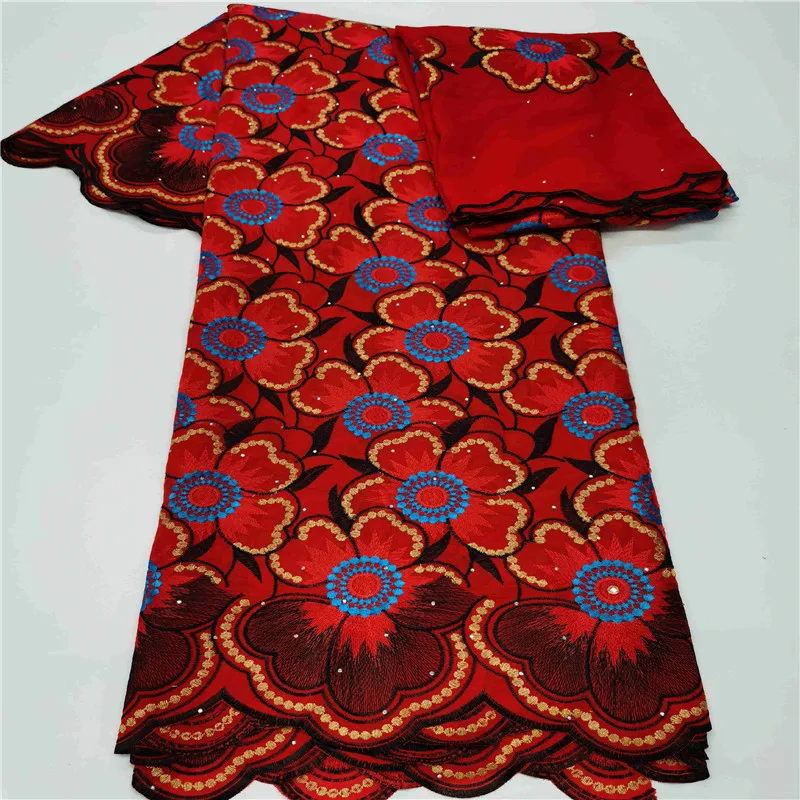 

African Bazin Riche Lace Fabric New Design Embroidered High Quality French Lace With Stones Brocade Fabric HLC168