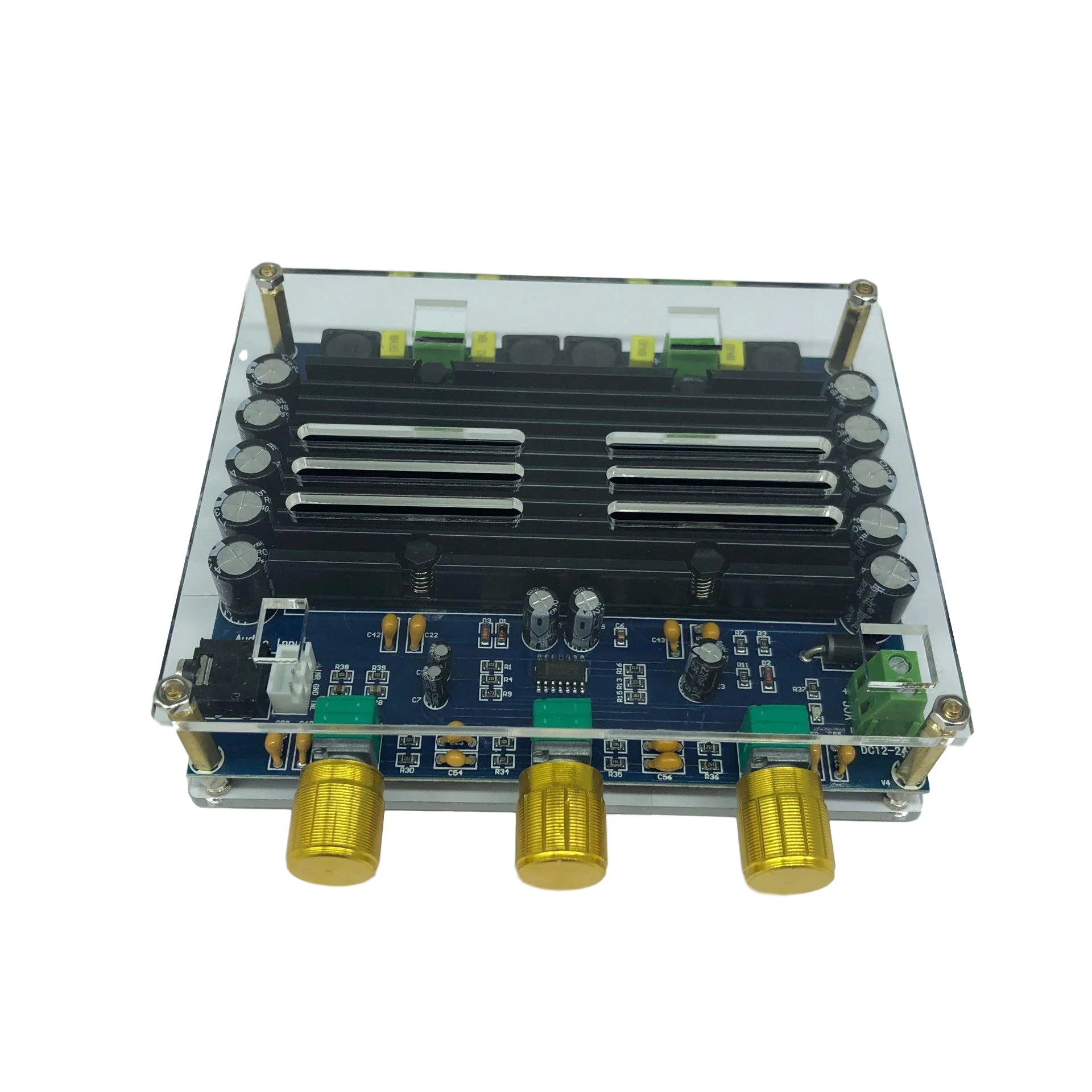 

Цифровой Hi-Fi усилитель TPA3116D2, 2,0 каналов, 2x150 Вт, плата с тоном и чехлом