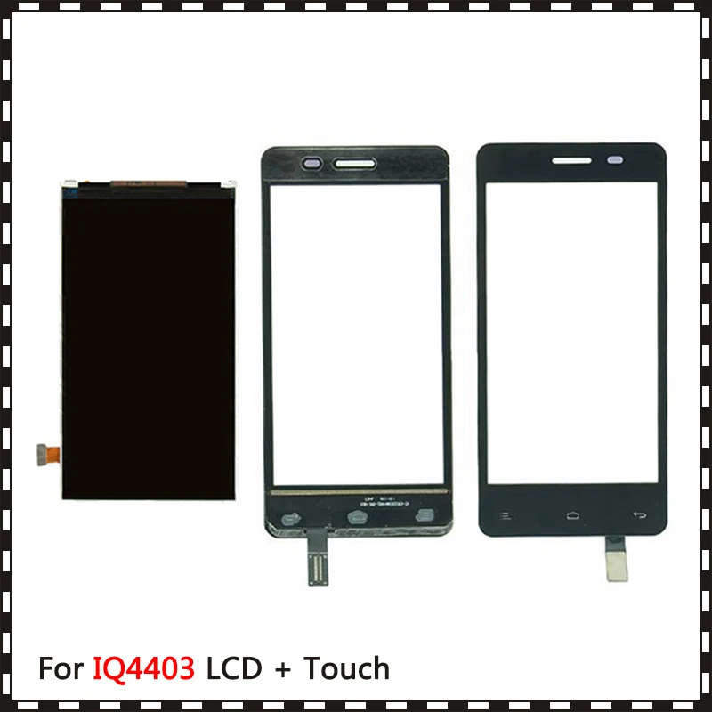 Новый высококачественный 3 5 ''для Fly IQ4403 ЖК-дисплей с сенсорным экраном