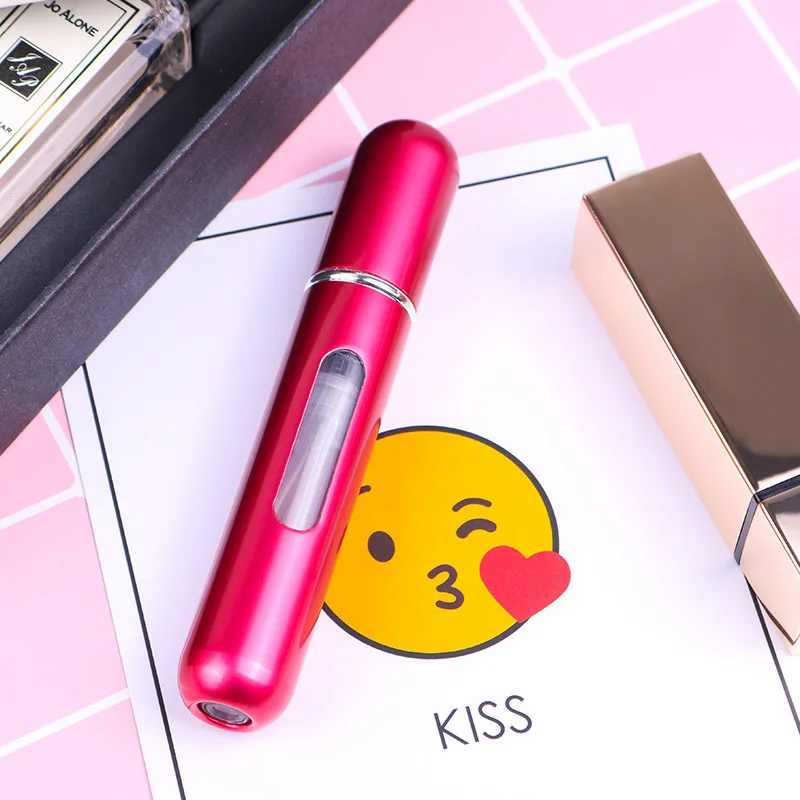 

8ml Perfume Bottle Refillable Portable Liquid Cosmetics Container For Travel Mini Aluminum Women Makeup Tool Dropship