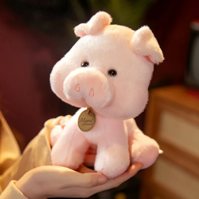 

Искусственная мультяшная лягушка, слон, Хаски, свинка, мягкая игрушка со встряхивающей головой, куклы-животные для украшения дня рождения, 15...