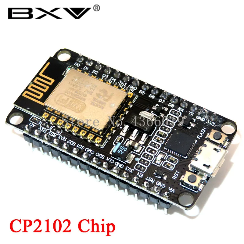 Беспроводной модуль NodeMcu v3 CH340/CP2102 Lua Wi-Fi Интернет вещей Плата развития ESP8266 с pcb