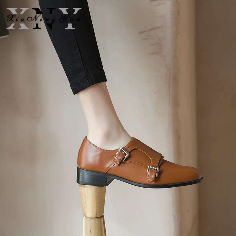 Женские туфли-оксфорды XiuNingYan на плоской подошве женские кроссовки из