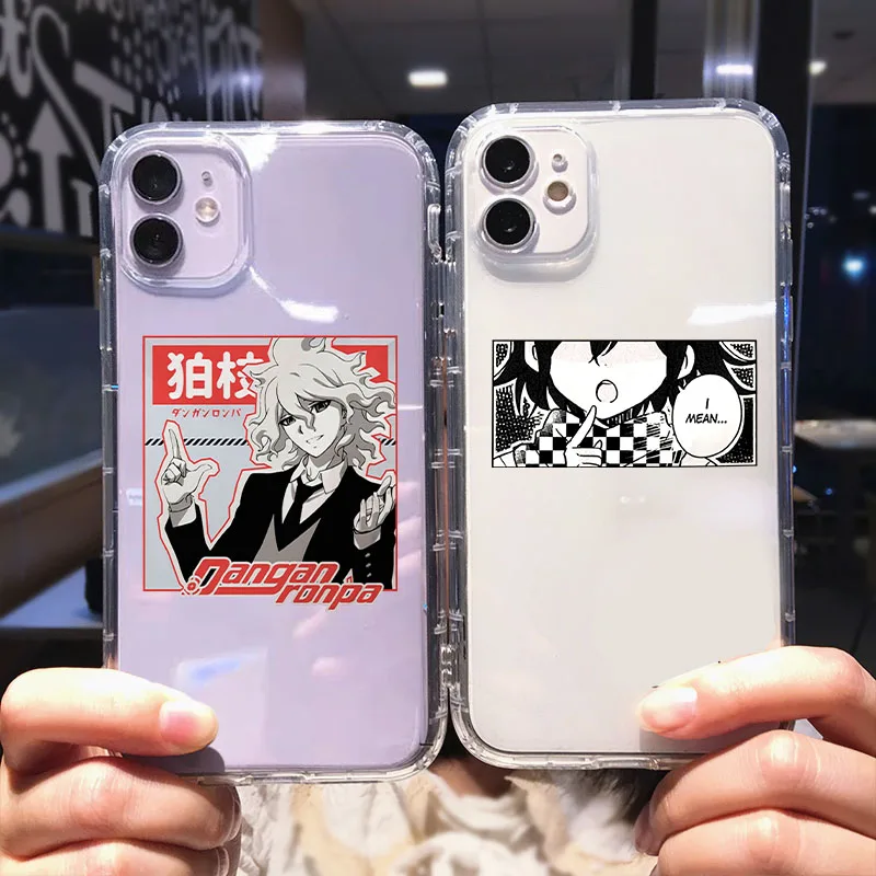 Телефонный чехол Danganronpa V3 Killing Harmony для iPhone 13 12 Pro MAX 11 XR 7 X XS SE20 8 6 Plus прозрачный