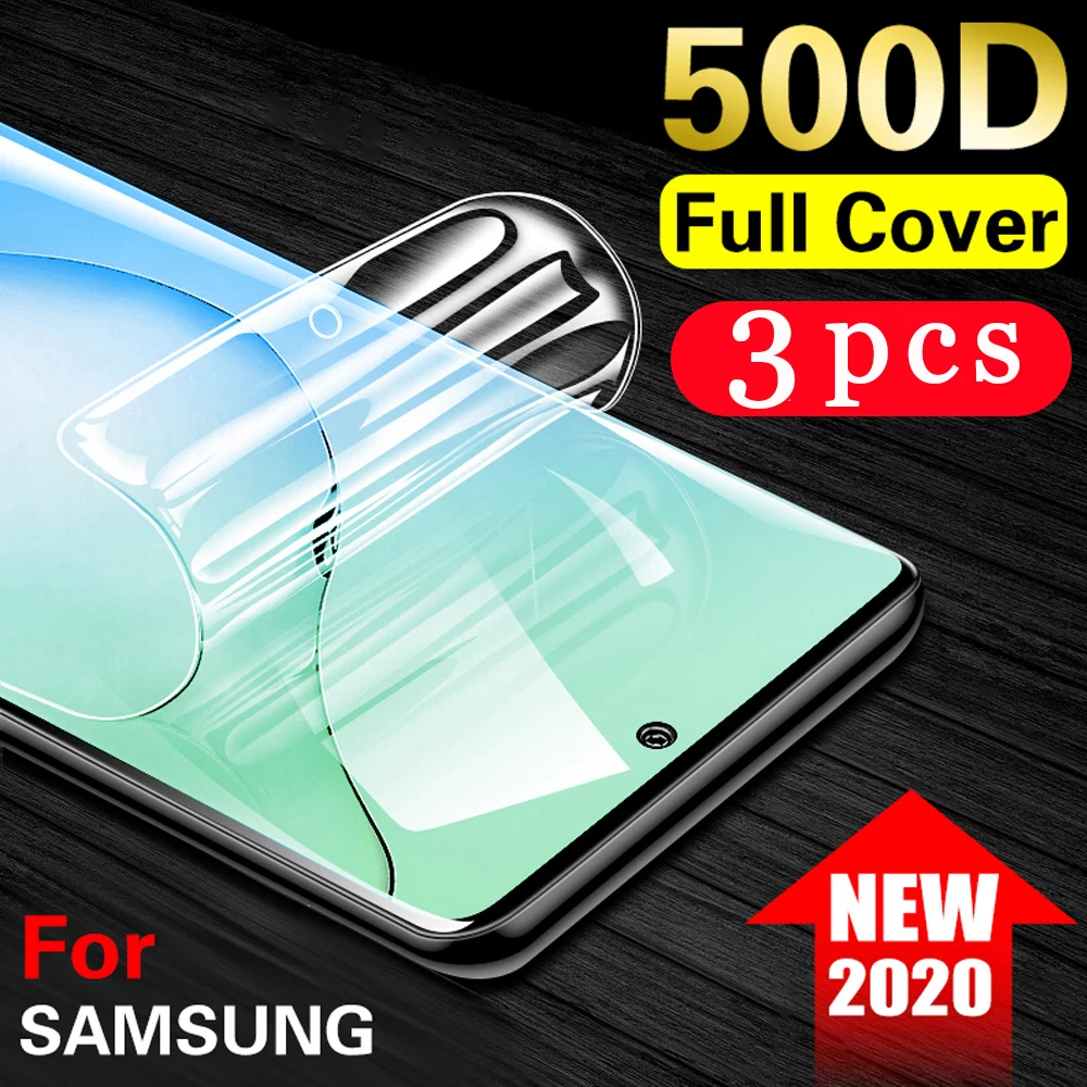 Мягкая Гидрогелевая пленка с полным покрытием для samsung galaxy note 10 plus pro lite 9 8 защита