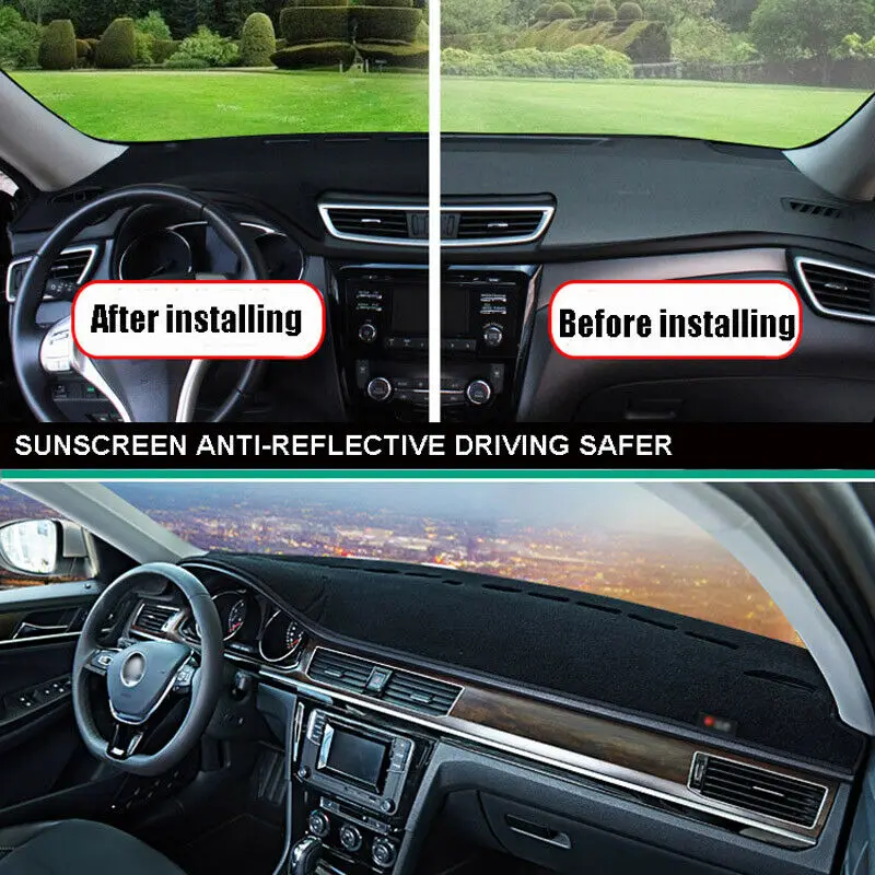 Коврик для приборной панели автомобиля Солнцезащитный ковер противоскользящий