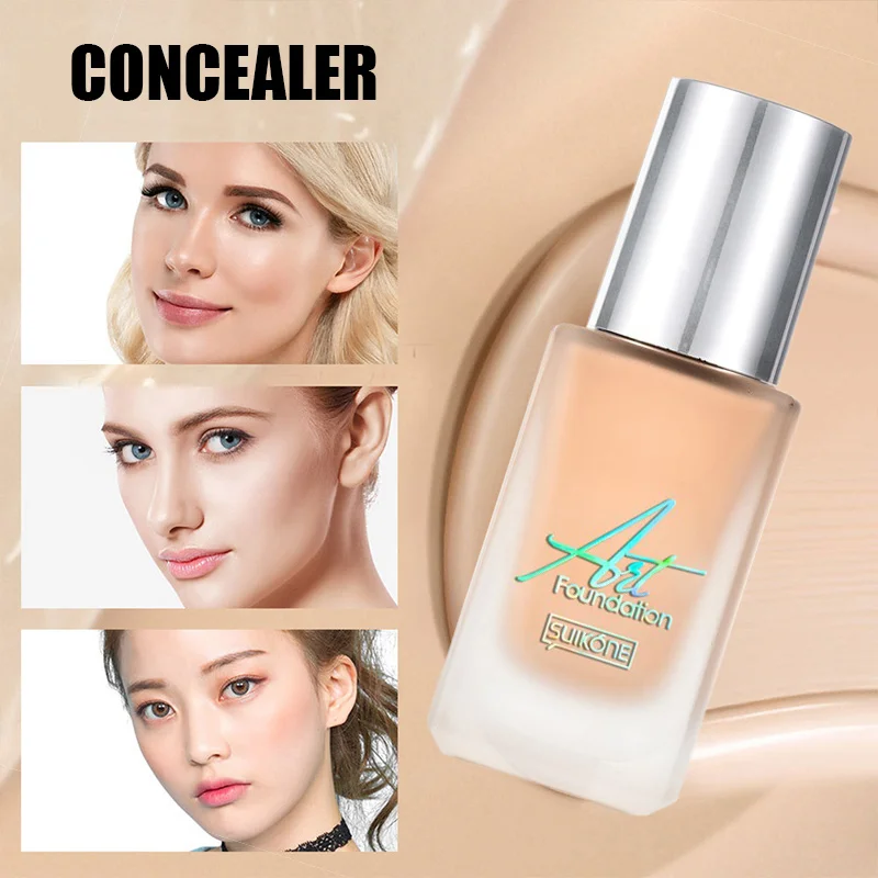

BB Cream Concealer Liquid Foundation Moisturizing Long Lasting Makeup Cosmetic Full Coverage KG66