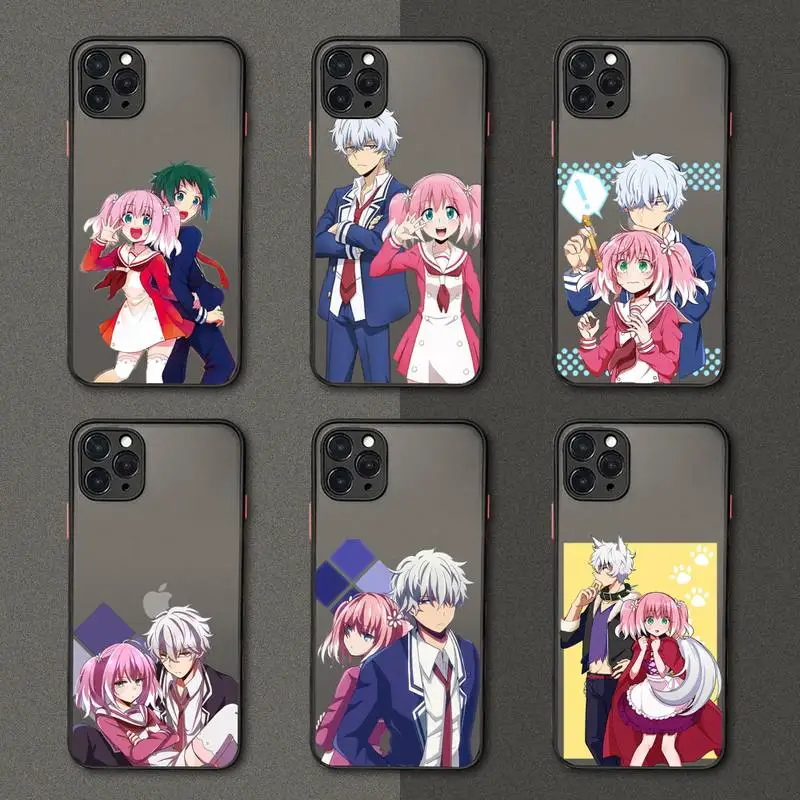 

Munou na Nana anime Phone Case matte transparent For iphone 7 8 11 12 plus mini x xs xr pro max cover