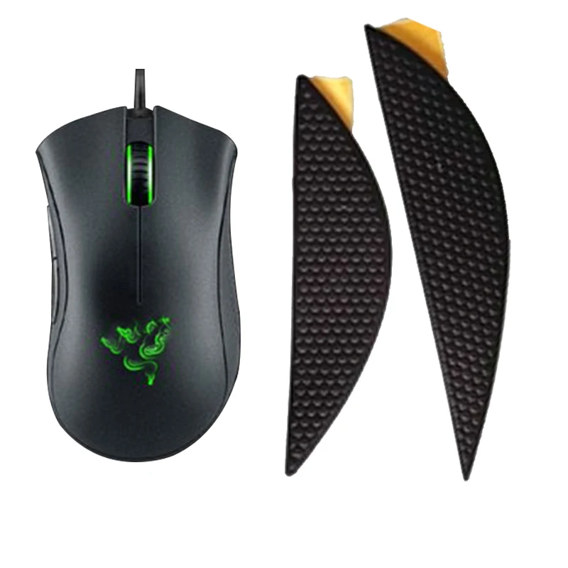

Anti-slip tape For Razer deathadder elite original mouse side Sweat resistant pads mouse Anti-Slip tape Elastics Refined Side
