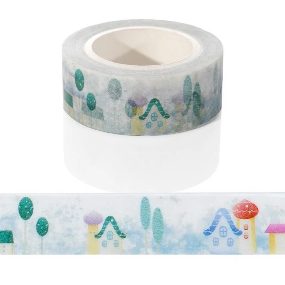 

20 Rolls 15mmx10m DIY Diary Decor Stickers Gift Notebook Phone Elegant Decoration Tapes (Mixed Pattern)