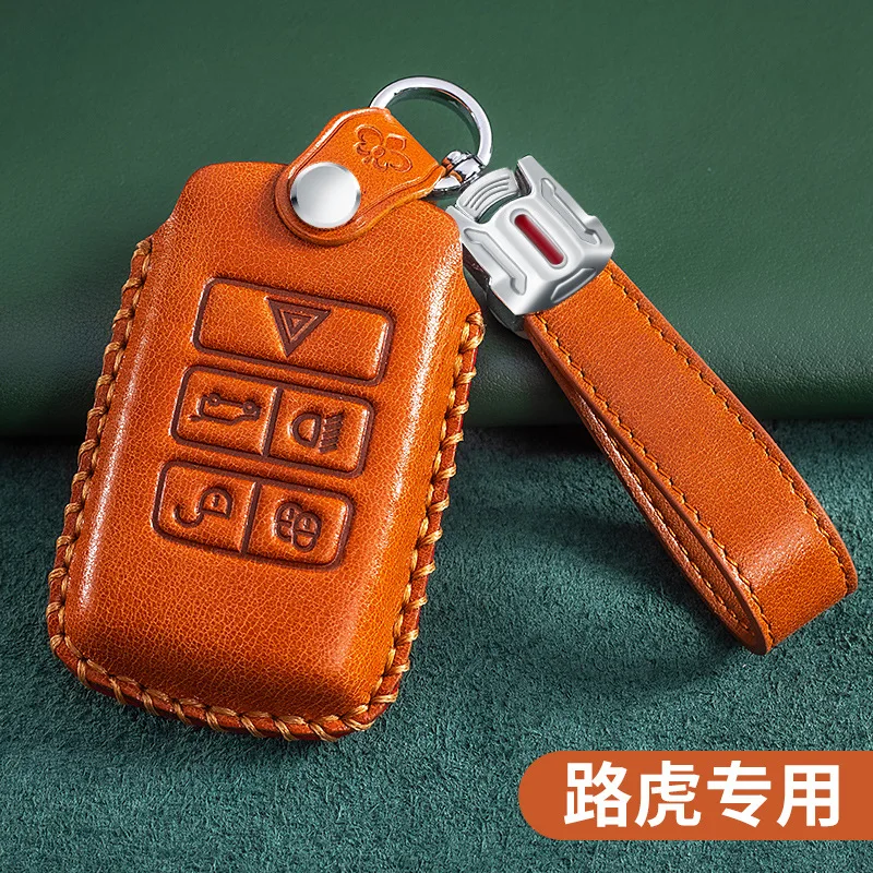 

Car Key Case Cover For Land Rover A9 Range Rover Sport Evoque 2 Evoque Discovery Sport 5 2018 2019 2020 Key Chain Accessories