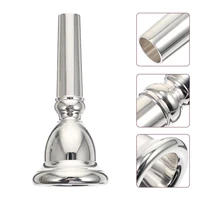 1pc durable euphonium mouthpiece replacement professional euphonium accessory silver