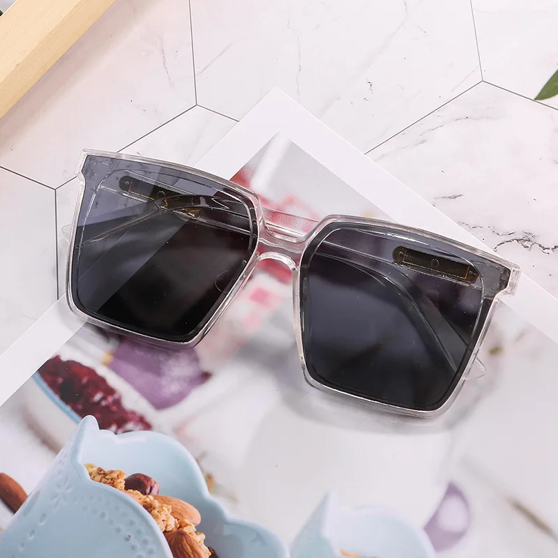 2021 hot selling glasses fashion square sunglasses ladies luxury brand large purple sunglasses women mirror ladies lady uv400 free global shipping