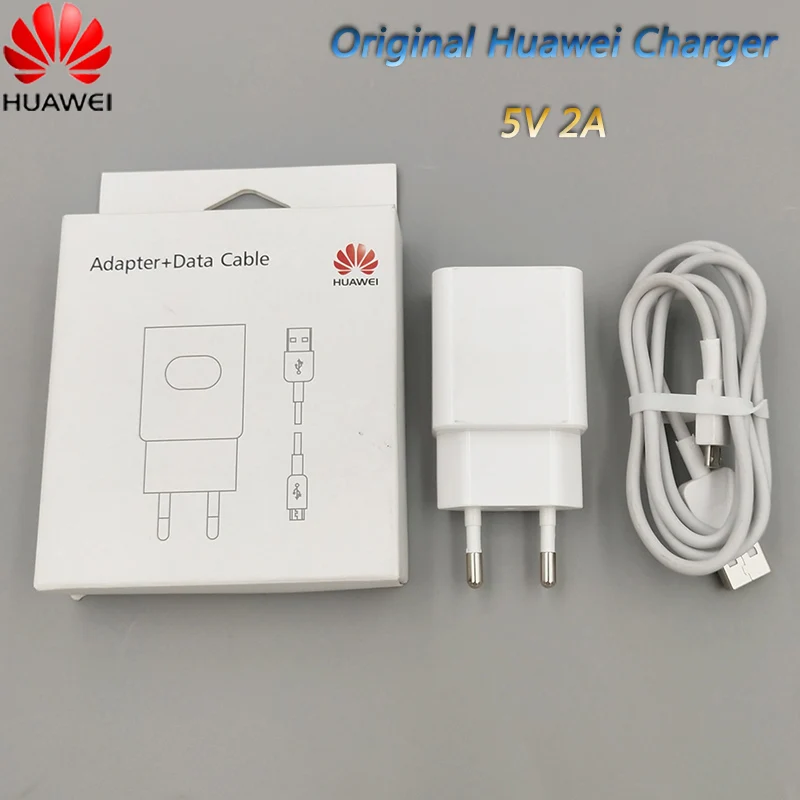 Оригинальное зарядное устройство для Huawei P10 Lite 5 в 2 а с Micro USB-кабелем p8 p9 p10 lite mate 10