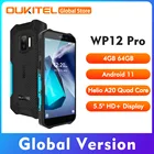 OUKITEL WP12 Pro 4 Гб + 64 ГБ Android 11 Helio A20 4 ядра 720*1400 4000 мАч, 13MP Камера IP68 IP69K прочный NFC мобильный телефон