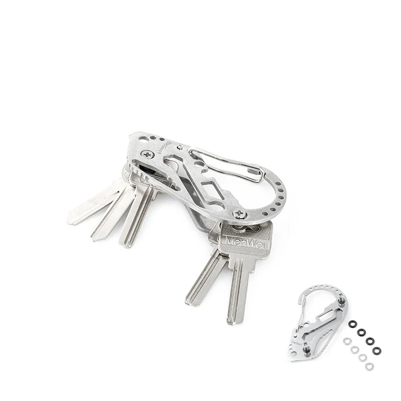 

Multifunctional Stainless Steel Keychain