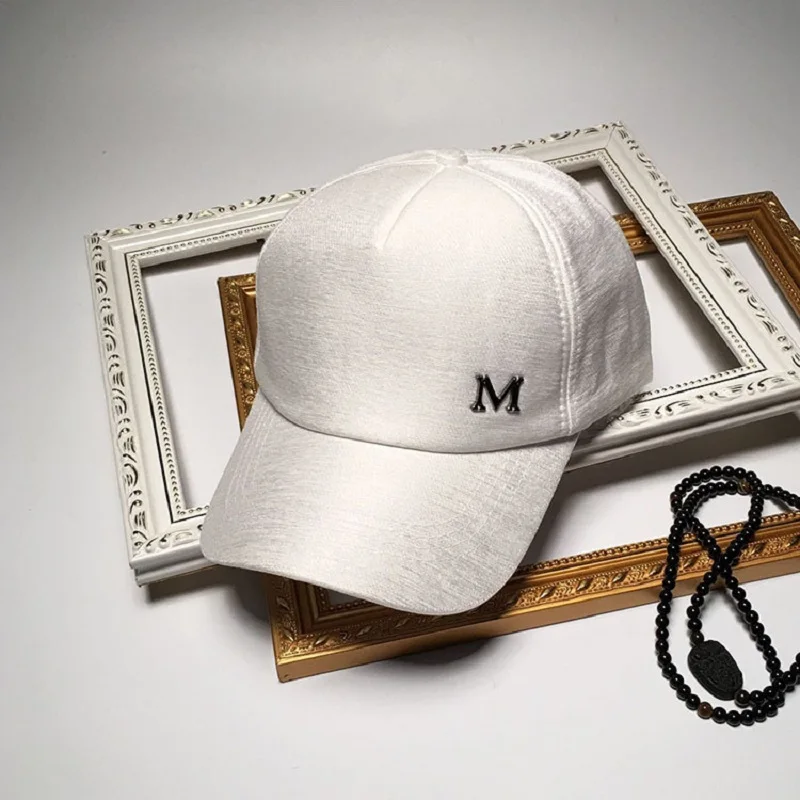 

Girls Baseball Cap Fashion Outdoor Sports Summer Breathable Leisure Travel M Letter Sun Hat Women's Hip Hop Sun Hat