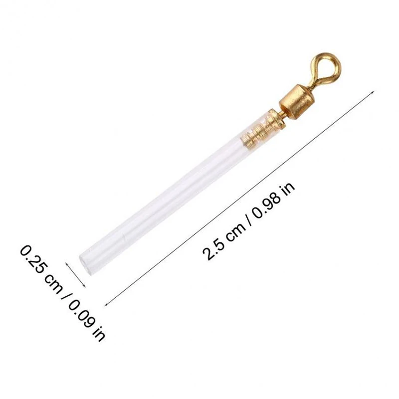 50 шт./лот новинка медная Вращающаяся головка для рыбалки с трубкой ротационный