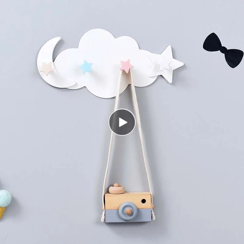 Декоративная вешалка для ключей креативный настенный крючок одежды в форме