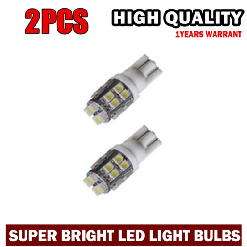 2Pcs T10 Car Interior Super Bright LED Light 20-SMD White 6000K Wedge Bulb 12V 4014 SMD Canbus | Автомобили и мотоциклы