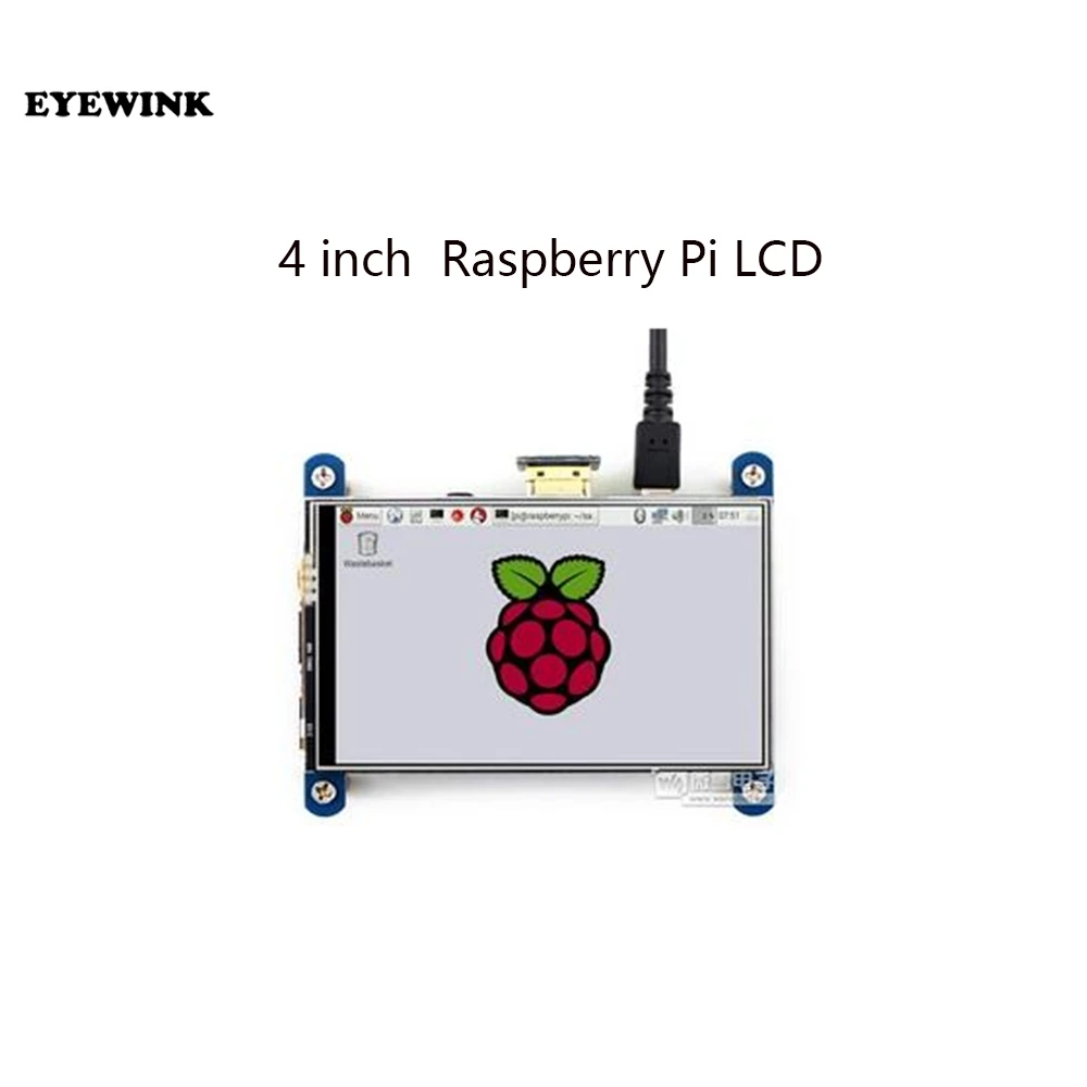 4-дюймовый/5-дюймовый сенсорный ЖК-экран Raspberry Pi 800x48 0 IPS hdmi лучше чем 4 0/5-дюймовый