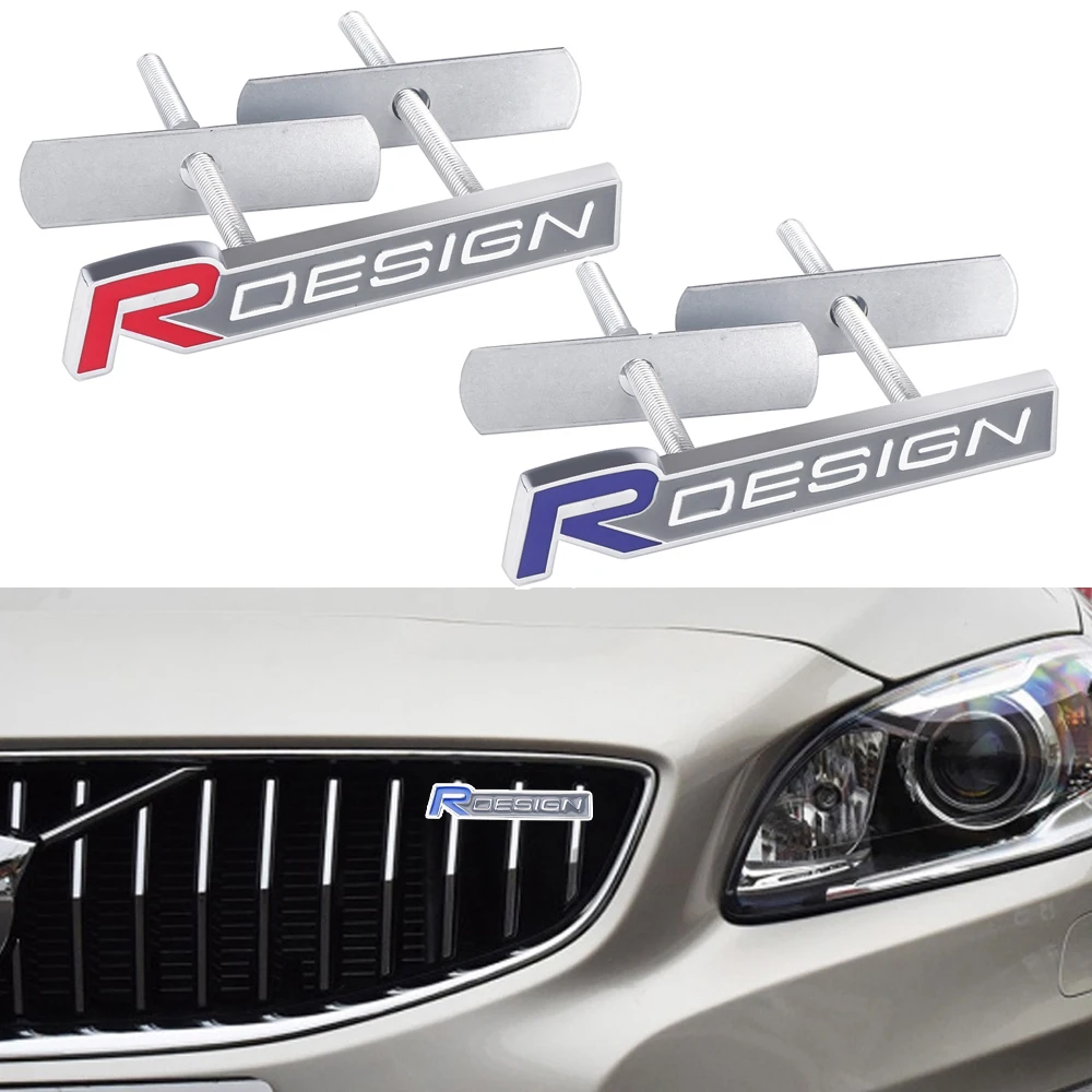 Металлическая 3d эмблема для передней решетки автомобиля Rdesign декоративная