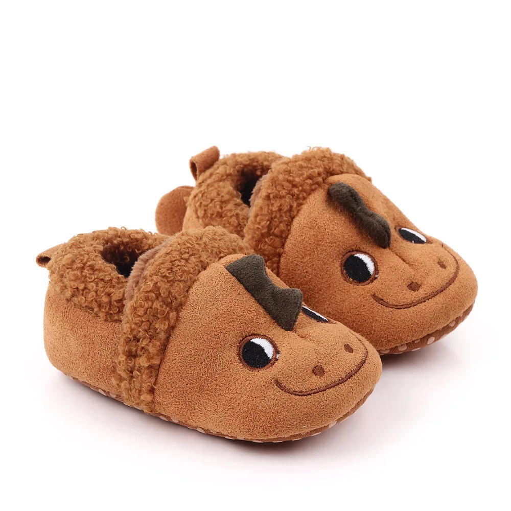 Обувь для маленьких мальчиков обувь ползания Нескользящие тапочки с мягкой