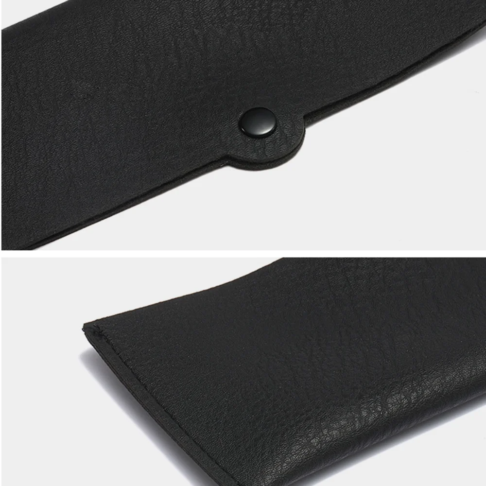 Водонепроницаемый Кожаный Чехол для очков простая Мягкая Твердая Сумка хранения