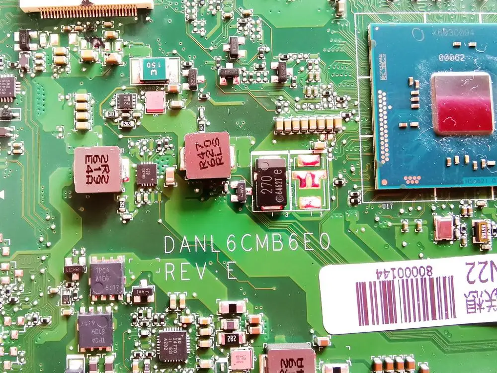 Оригинальная материнская плата для ноутбука Lenovo N22 DANL6CMB6E0 протестирована хорошая