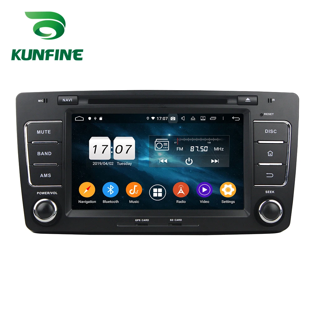 Android 9 0 Восьмиядерный 4 Гб ОЗУ 64 ПЗУ автомобильный DVD GPS мультимедийный плеер