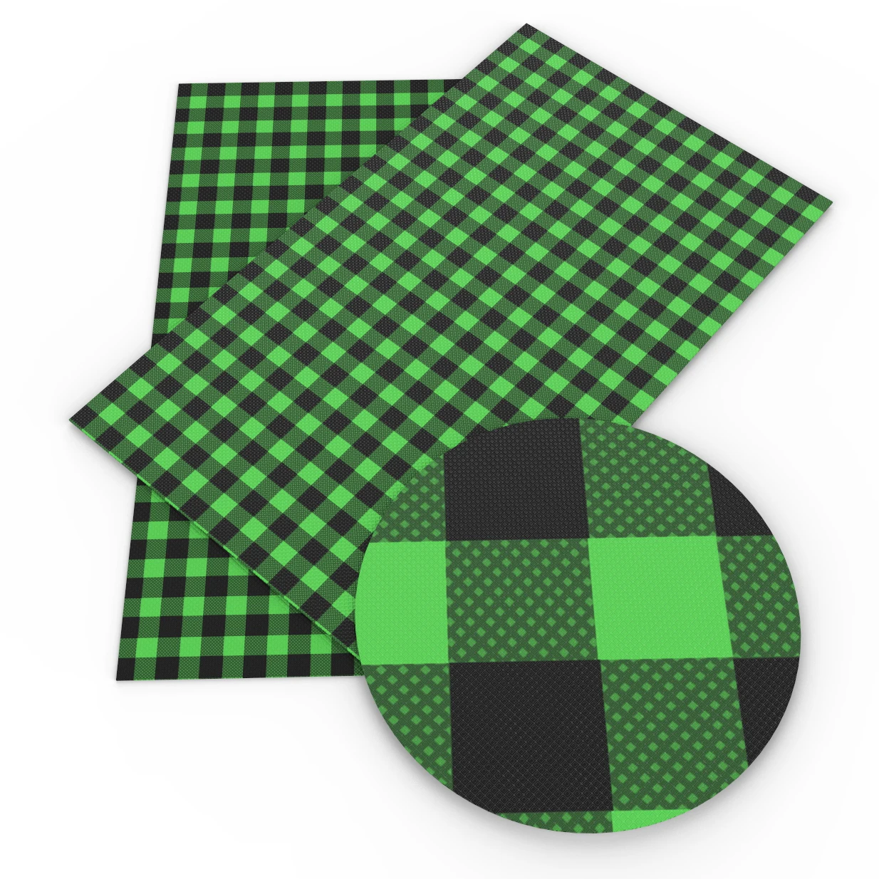 Святого Патрика печатных Искусственная кожа обивка ткань ткани с высоким