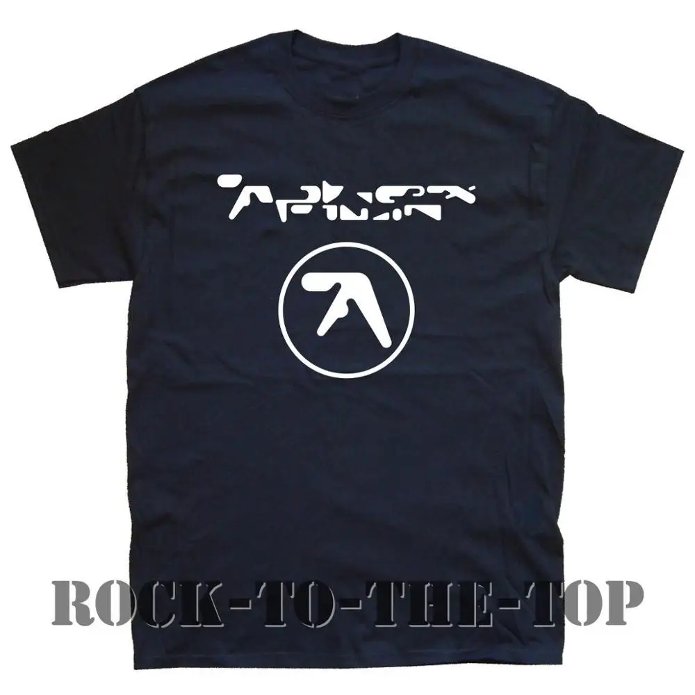 Aphex Твин новая футболка Размеры S M L XL XXL XXXL цвета черный белый| |