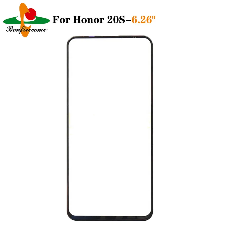 

10Pcs\lot Touch Screen For Huawei Honor 20s YAL-AL50 YAL-TL50 Front Touch Panel LCD Display Outer Glass Lens Replacement