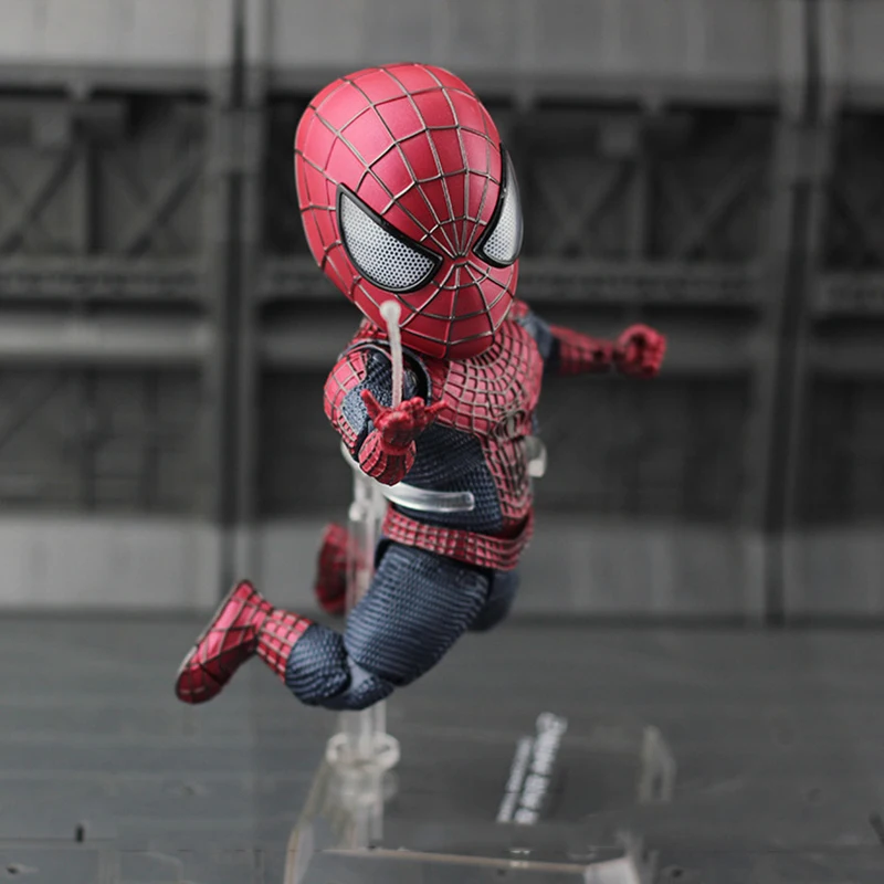 

Marvel Legends Egg Q Version Of Iron Man Spiderman Doll Action Figures Pvc Collectible Toy Figurine Anime New Year's Gift