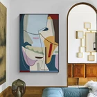 Абстрактные искусственные картины на холсте, минималистичные плакаты и принты, настенные картины для украшения гостиной и дома