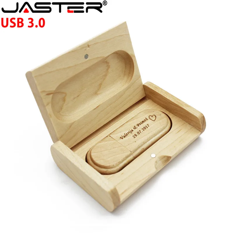 JASTER USB 3 0 Модная креативная Акция Бесплатный Логотип под заказ деревянная