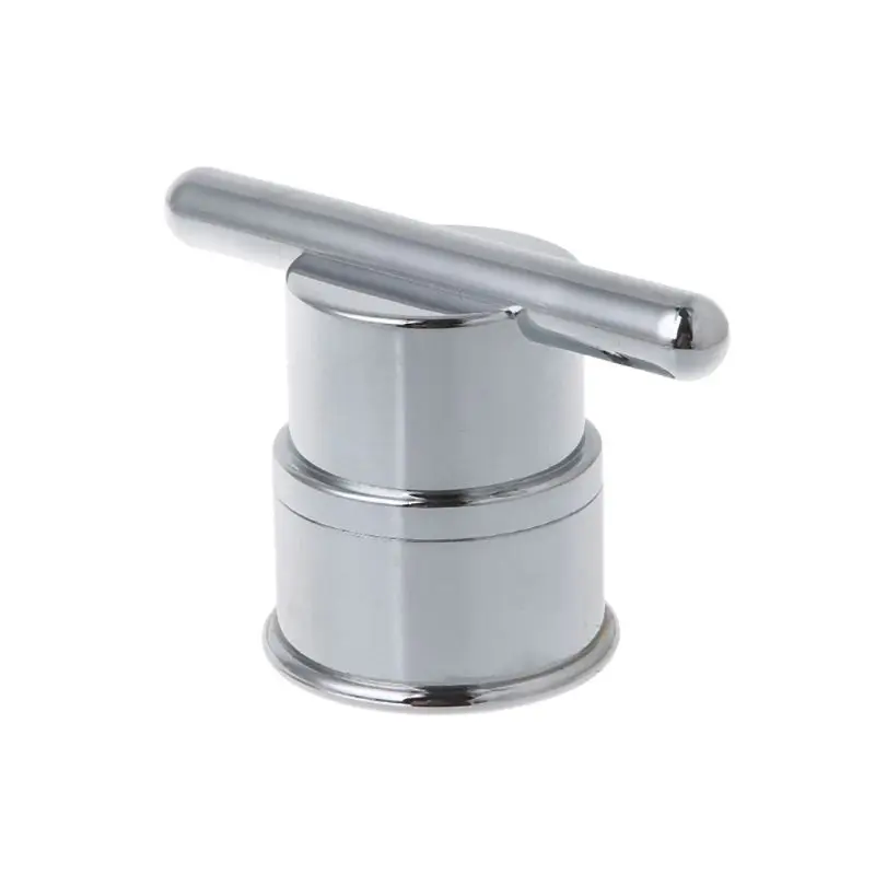 

Electroplated Plastic Single Hole Shower Door Knob Handle For Interior Furniture Shower Cabin