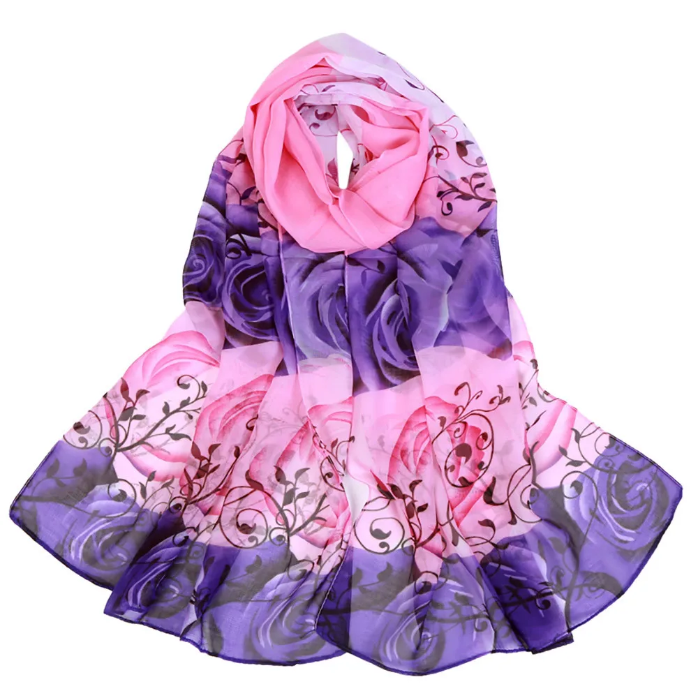 Модный женский длинный мягкий шарф с принтом в горошек для женщин шаль шарфы