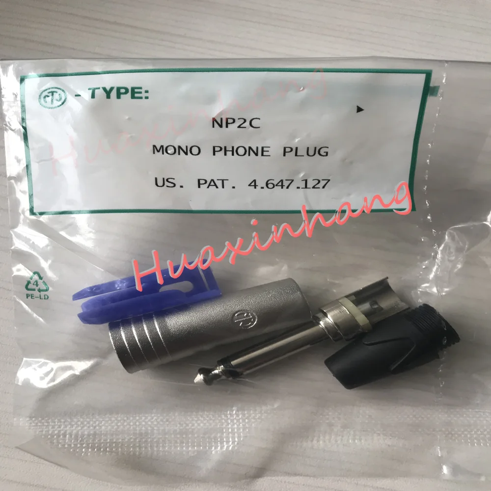 10 шт./лот для Neutrik NP2C моно телефонный разъем 2 полюса 6 35 мм 5 мм/6 3 стерео DIY