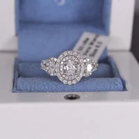 milangirl ladies ring simple crystal micro inlaid zircon ring 2022 latest temperament girl jewelry factory direct supply