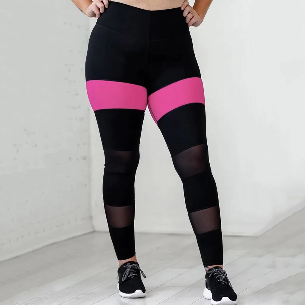 Women's Print Workout Leggings Fitness Sports Gym Running Athletic Pants Hip Push Up leggings fitnnes leginy