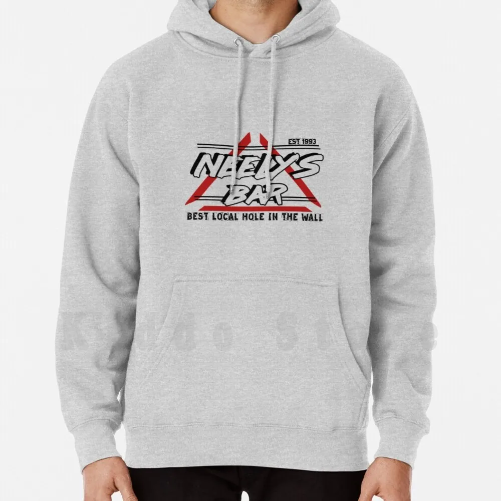 

Neely's Bar Hoodies Long Sleeve Silent Hill Geek Nerd Gaming Video Games Videogames Pyramid Head James Humor