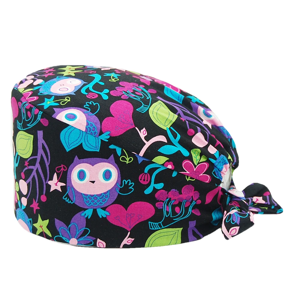 2020 унисекс хлопковая кепка для салонов стоматологов gorros quirurgicos домашних животных