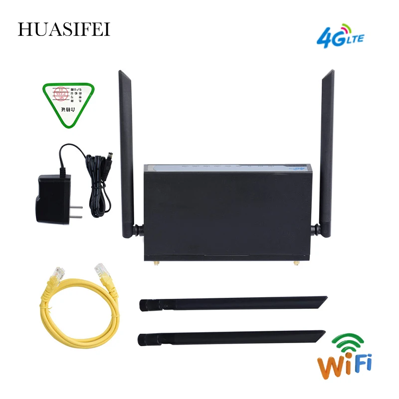 HUASIFEI 4g Wi-Fi роутер с Sim-картой разблокированный 3G/4g беспроводной 300 Мбит/с Поддержка