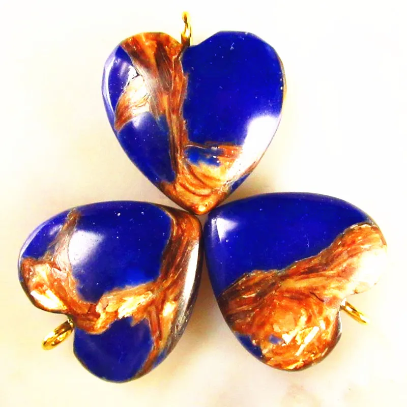 6 шт. лазурит сердце 20x7 мм кулон Модные украшения из бусин (Отправить случайно) |