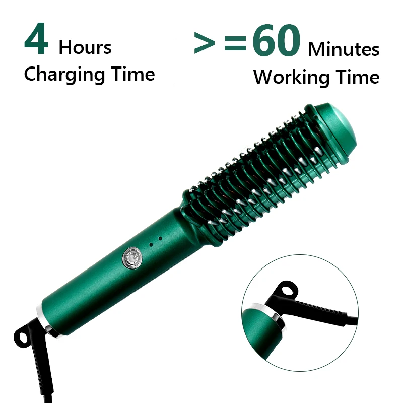 Щипцы для завивки волос двойного назначения электрическая 3D расческа палочка