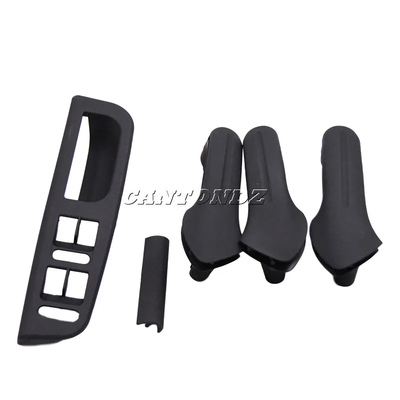 

For VW Jetta Golf Bora MK4 1998-2005 Black Interior Door Handle Cover Grab Bezel Trim Bracket 1J1867179A 3B1867171E 3B0867175