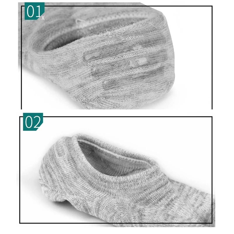 Брендовые 5 пар летние силиконовые носки мужские Нескользящие Ретро стиль